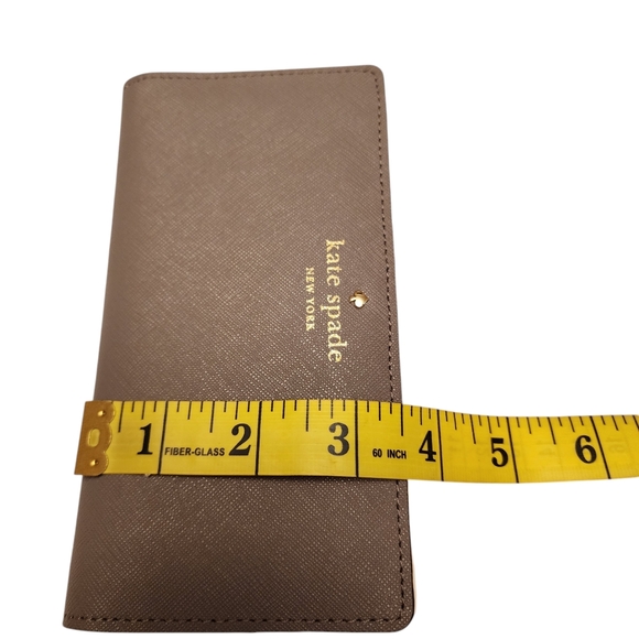 Kate Spade Gray Bi-fold Leather Wallet - Picture 8 of 8